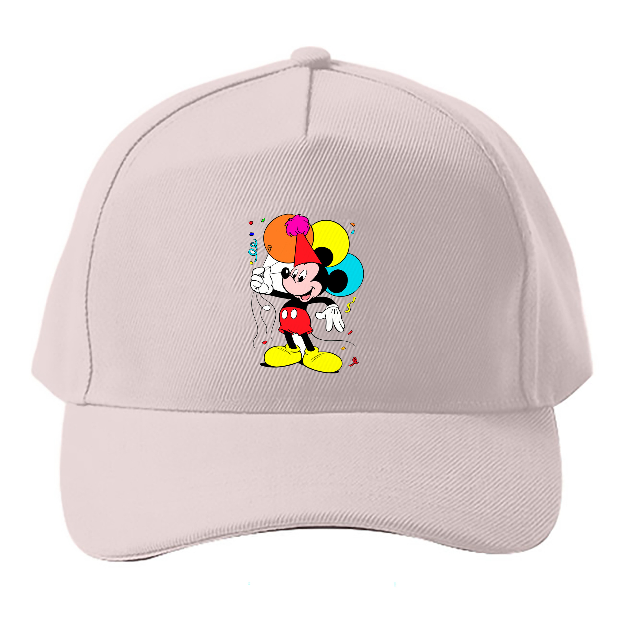 （画像用） ミッキーマウス Mickey Mouse ベースボールキャップ 綿100％ 男女兼用 帽子 スポーツ